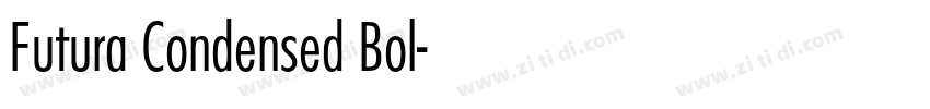 Futura Condensed Bol字体转换 Futura Condensed Bol字体转换